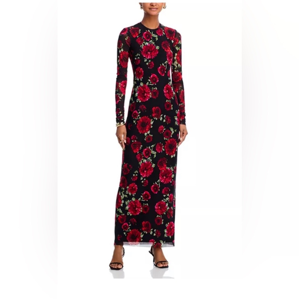 AFRM Didi Maxi Dress in Painted Roses